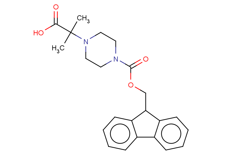2-(4-{[(9H-fluoren-9-yl)methoxy]carbonyl}piperazin-1-yl)-2-methylpropanoic acid