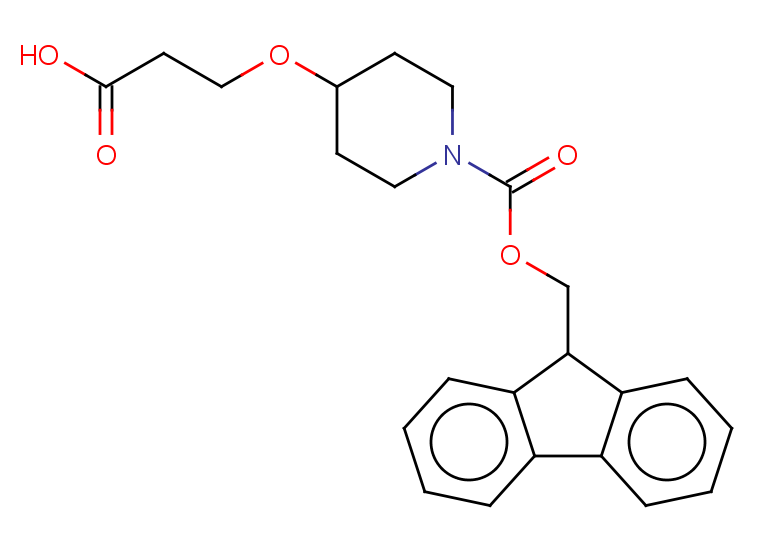 3-((1-[(9H-FLUOREN-9-YLMETHOXY)CARBONYL]PIPERIDIN-4-YL)OXY)PROPANOIC ACID