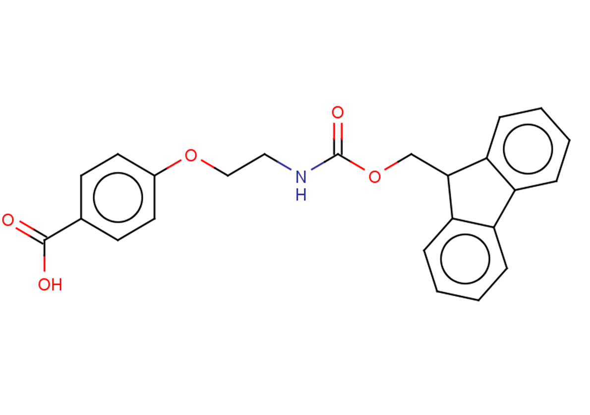 4-[2-({[(9H-fluoren-9-yl)methoxy]carbonyl}amino)ethoxy]benzoic acid