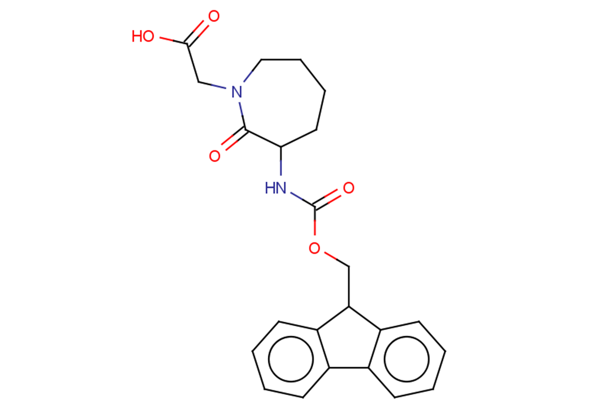 2-[3-({[(9H-fluoren-9-yl)methoxy]carbonyl}amino)-2-oxoazepan-1-yl]acetic acid