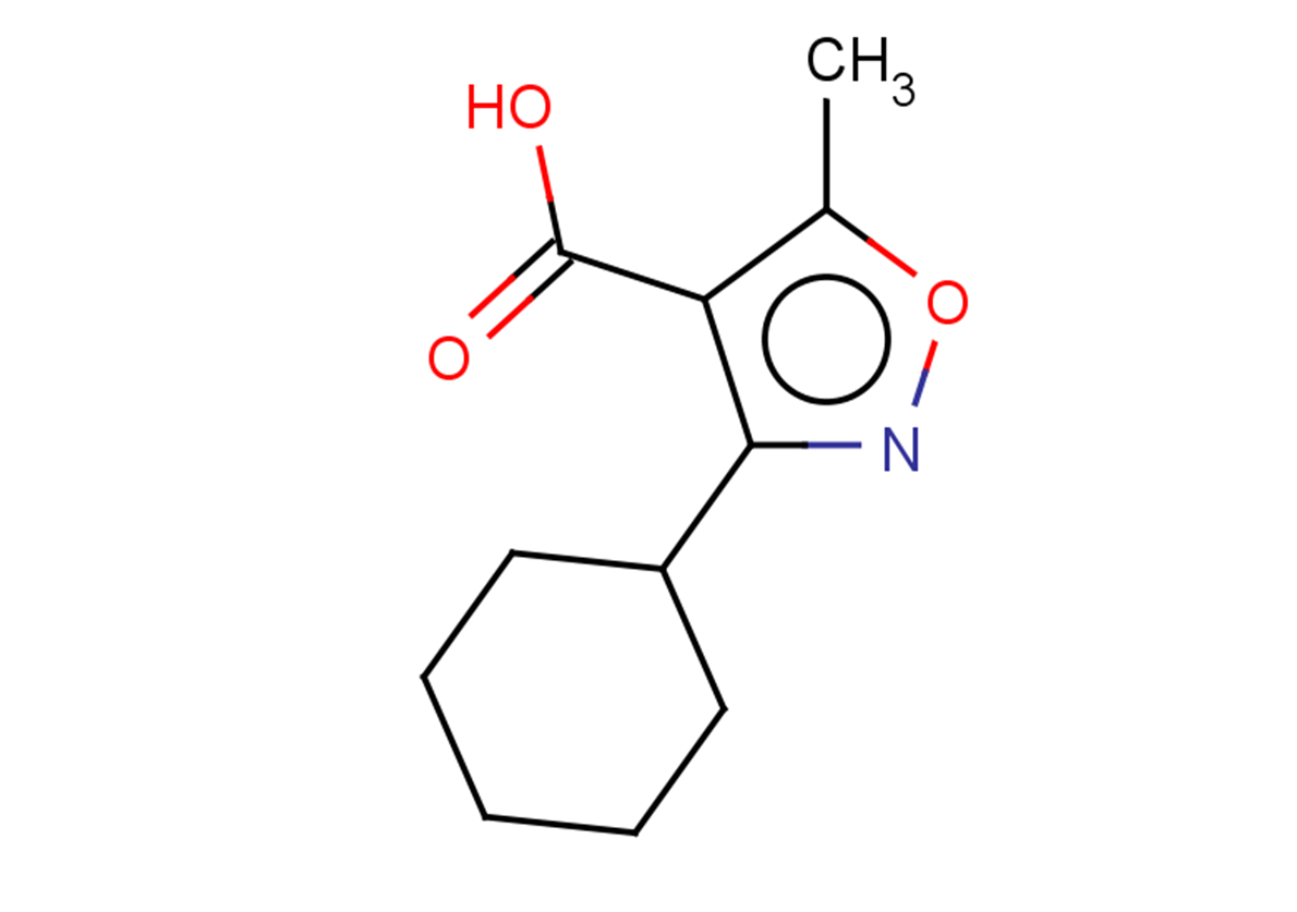 3-cyclohexyl-5-methyl-1,2-oxazole-4-carboxylic acid