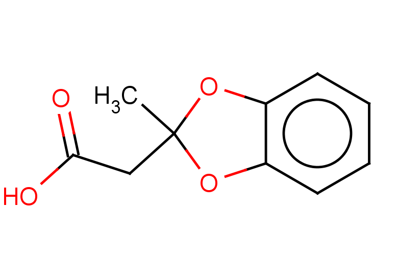2-(2-methyl-1,3-dioxaindan-2-yl)acetic acid
