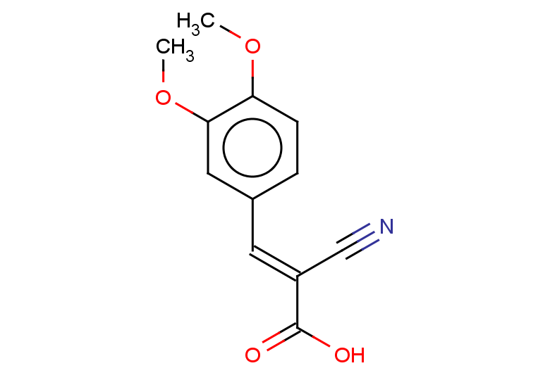 (2E)-2-cyano-3-(3,4-dimethoxyphenyl)prop-2-enoic acid