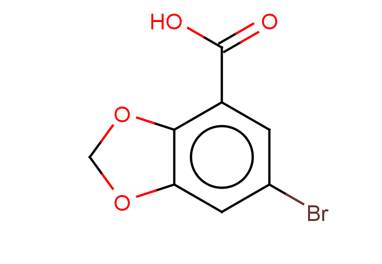 6-bromo-1,3-dioxaindane-4-carboxylic acid