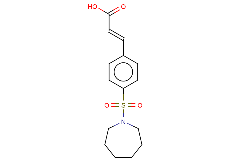 (2E)-3-[4-(azepane-1-sulfonyl)phenyl]prop-2-enoic acid