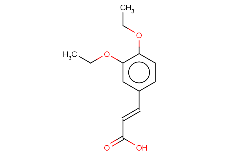 (2E)-3-(3,4-diethoxyphenyl)prop-2-enoic acid