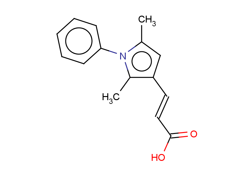 (2E)-3-(2,5-dimethyl-1-phenyl-1H-pyrrol-3-yl)prop-2-enoic acid