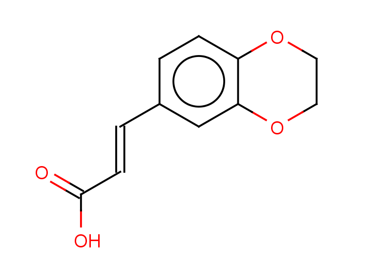(2E)-3-(2,3-dihydro-1,4-benzodioxin-6-yl)prop-2-enoic acid