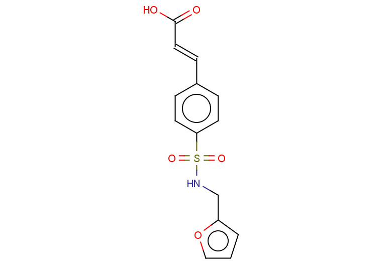 (2E)-3-(4-{[(furan-2-yl)methyl]sulfamoyl}phenyl)prop-2-enoic acid