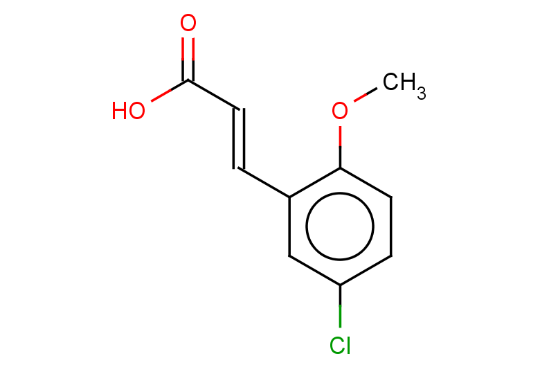 (2E)-3-(5-chloro-2-methoxyphenyl)prop-2-enoic acid