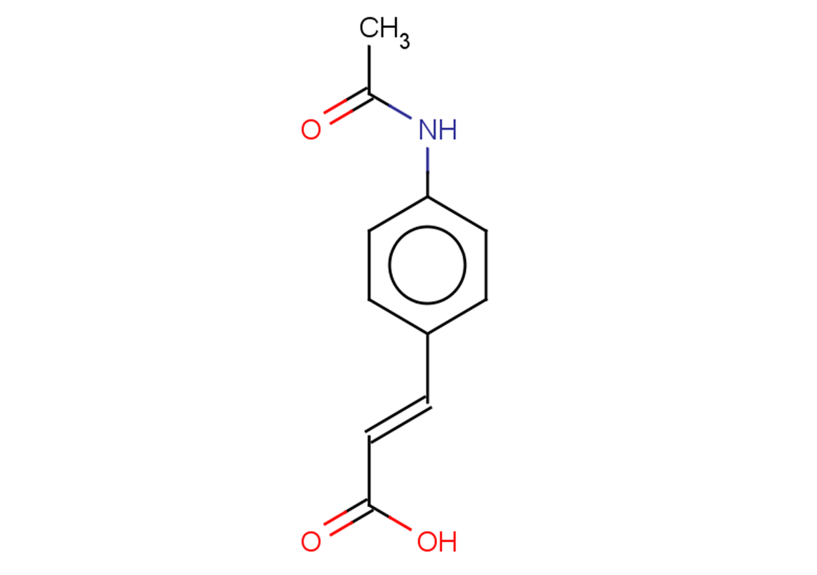 (2E)-3-(4-acetamidophenyl)prop-2-enoic acid