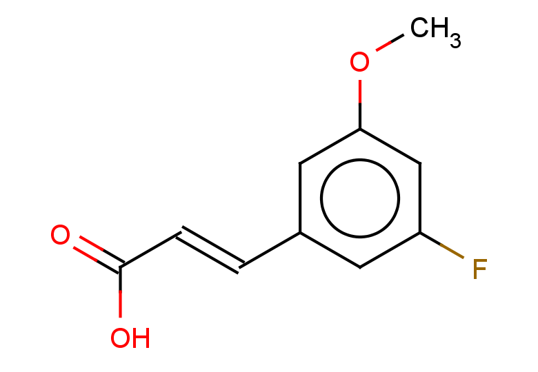 (2E)-3-(3-fluoro-5-methoxyphenyl)prop-2-enoic acid