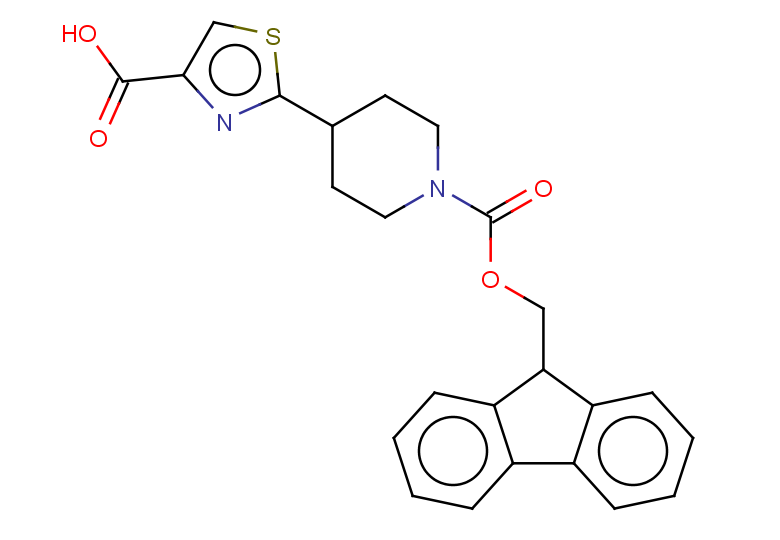 2-(1-{[(9H-fluoren-9-yl)methoxy]carbonyl}piperidin-4-yl)-1,3-thiazole-4-carboxylic acid