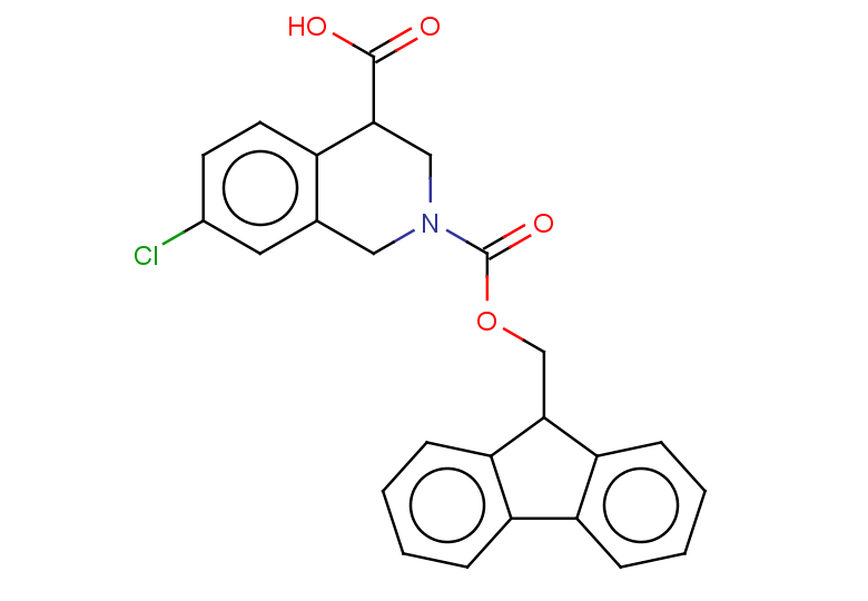 7-chloro-2-{[(9H-fluoren-9-yl)methoxy]carbonyl}-1,2,3,4-tetrahydroisoquinoline-4-carboxylic acid