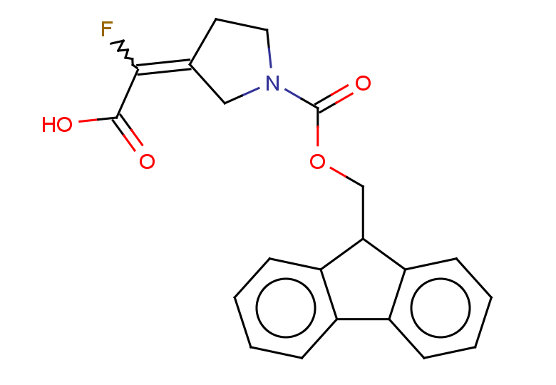 2-(1-{[(9H-fluoren-9-yl)methoxy]carbonyl}pyrrolidin-3-ylidene)-2-fluoroacetic acid
