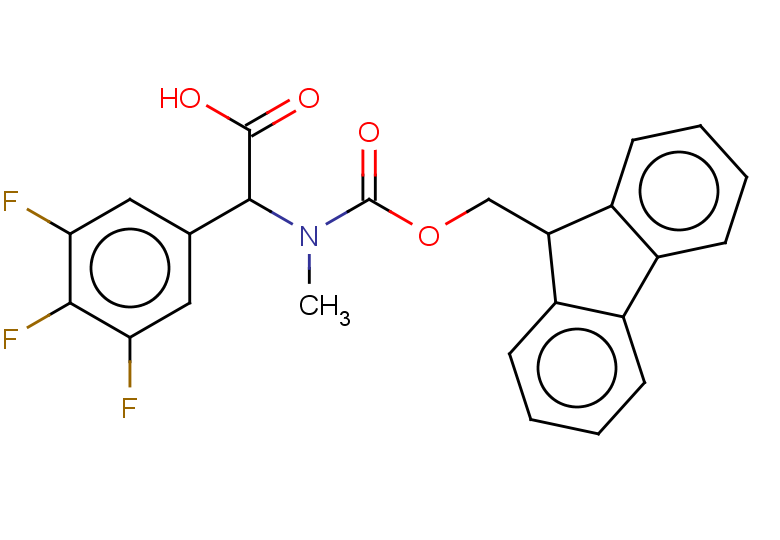 2-({[(9H-fluoren-9-yl)methoxy]carbonyl}(methyl)amino)-2-(3,4,5-trifluorophenyl)acetic acid