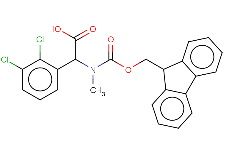 2-(2,3-dichlorophenyl)-2-({[(9H-fluoren-9-yl)methoxy]carbonyl}(methyl)amino)acetic acid
