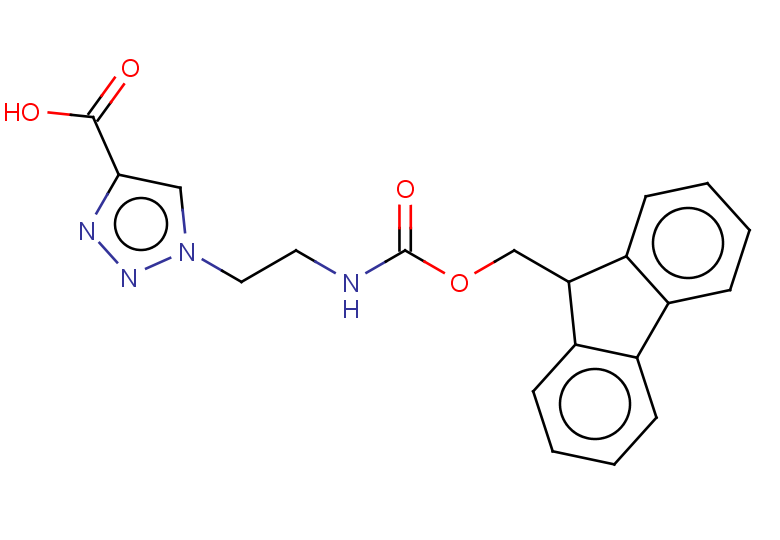 1-[2-({[(9H-fluoren-9-yl)methoxy]carbonyl}amino)ethyl]-1H-1,2,3-triazole-4-carboxylic acid