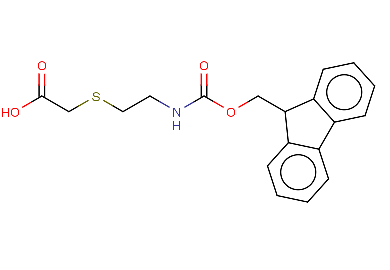 2-{[2-({[(9H-fluoren-9-yl)methoxy]carbonyl}amino)ethyl]sulfanyl}acetic acid