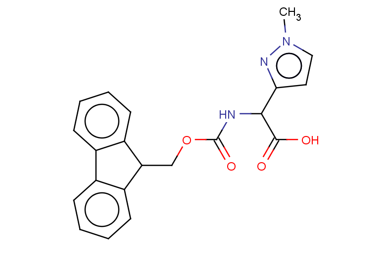 2-({[(9H-fluoren-9-yl)methoxy]carbonyl}amino)-2-(1-methyl-1H-pyrazol-3-yl)acetic acid