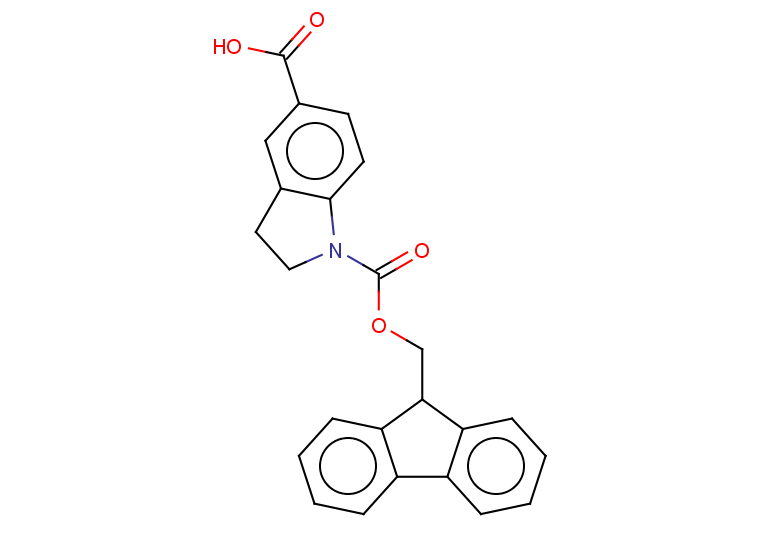 1-{[(9H-fluoren-9-yl)methoxy]carbonyl}-2,3-dihydro-1H-indole-5-carboxylic acid