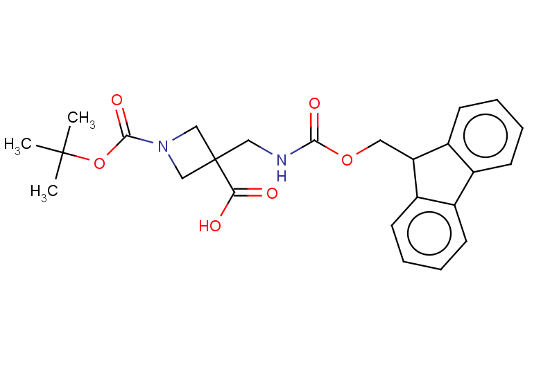 1-[(tert-butoxy)carbonyl]-3-[({[(9H-fluoren-9-yl)methoxy]carbonyl}amino)methyl]azetidine-3-carboxylic acid