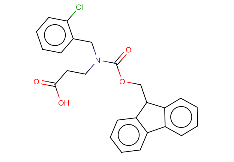 3-{[(2-chlorophenyl)methyl][(9H-fluoren-9-ylmethoxy)carbonyl]amino}propanoic acid