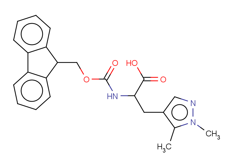 3-(1,5-dimethyl-1H-pyrazol-4-yl)-2-({[(9H-fluoren-9-yl)methoxy]carbonyl}amino)propanoic acid