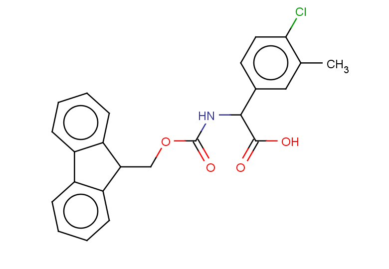 2-(4-chloro-3-methylphenyl)-2-({[(9H-fluoren-9-yl)methoxy]carbonyl}amino)acetic acid