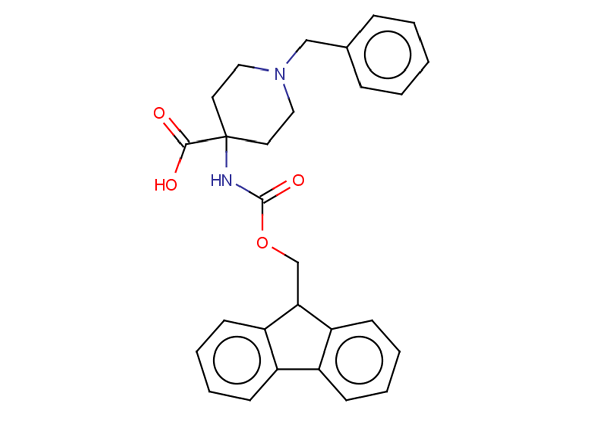 1-benzyl-4-({[(9H-fluoren-9-yl)methoxy]carbonyl}amino)piperidine-4-carboxylic acid