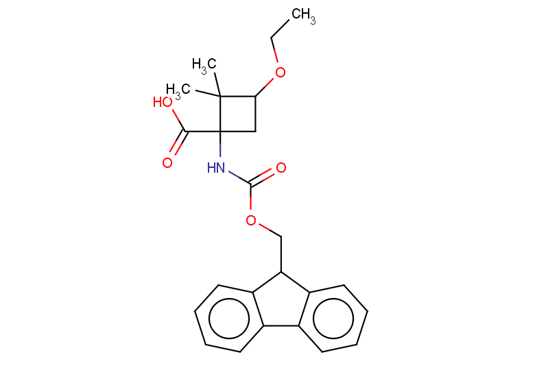 3-ethoxy-1-({[(9H-fluoren-9-yl)methoxy]carbonyl}amino)-2,2-dimethylcyclobutane-1-carboxylic acid