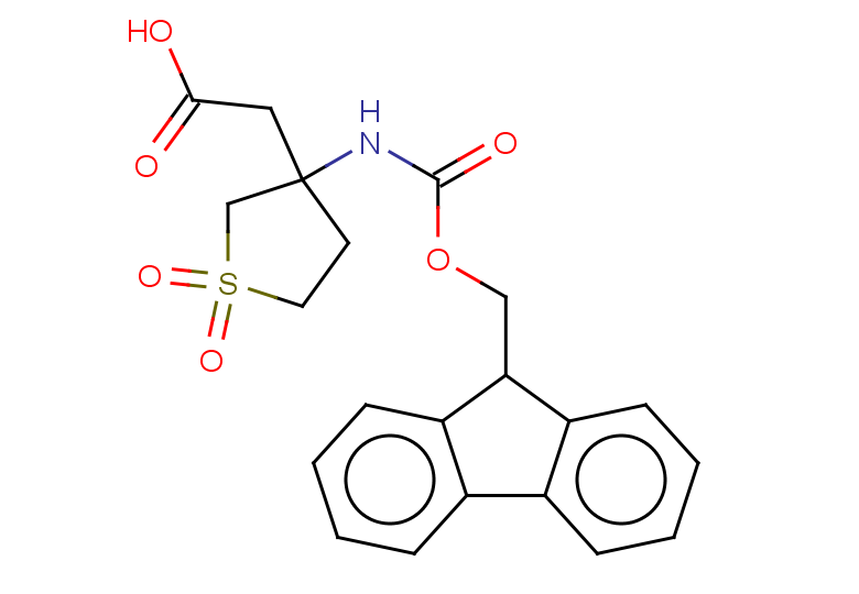 2-[3-({[(9H-fluoren-9-yl)methoxy]carbonyl}amino)-1,1-dioxo-1lambda6-thiolan-3-yl]acetic acid