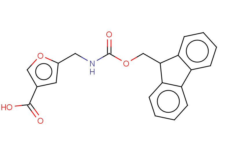 5-[({[(9H-fluoren-9-yl)methoxy]carbonyl}amino)methyl]furan-3-carboxylic acid