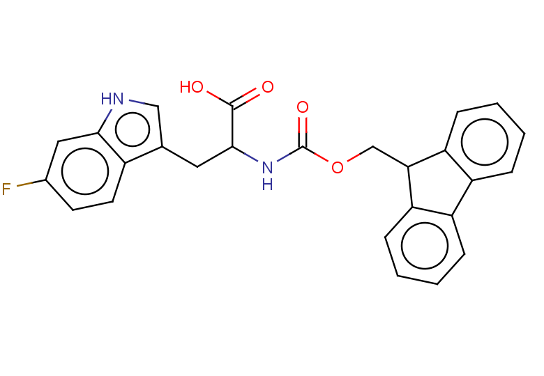 2-({[(9H-fluoren-9-yl)methoxy]carbonyl}amino)-3-(6-fluoro-1H-indol-3-yl)propanoic acid