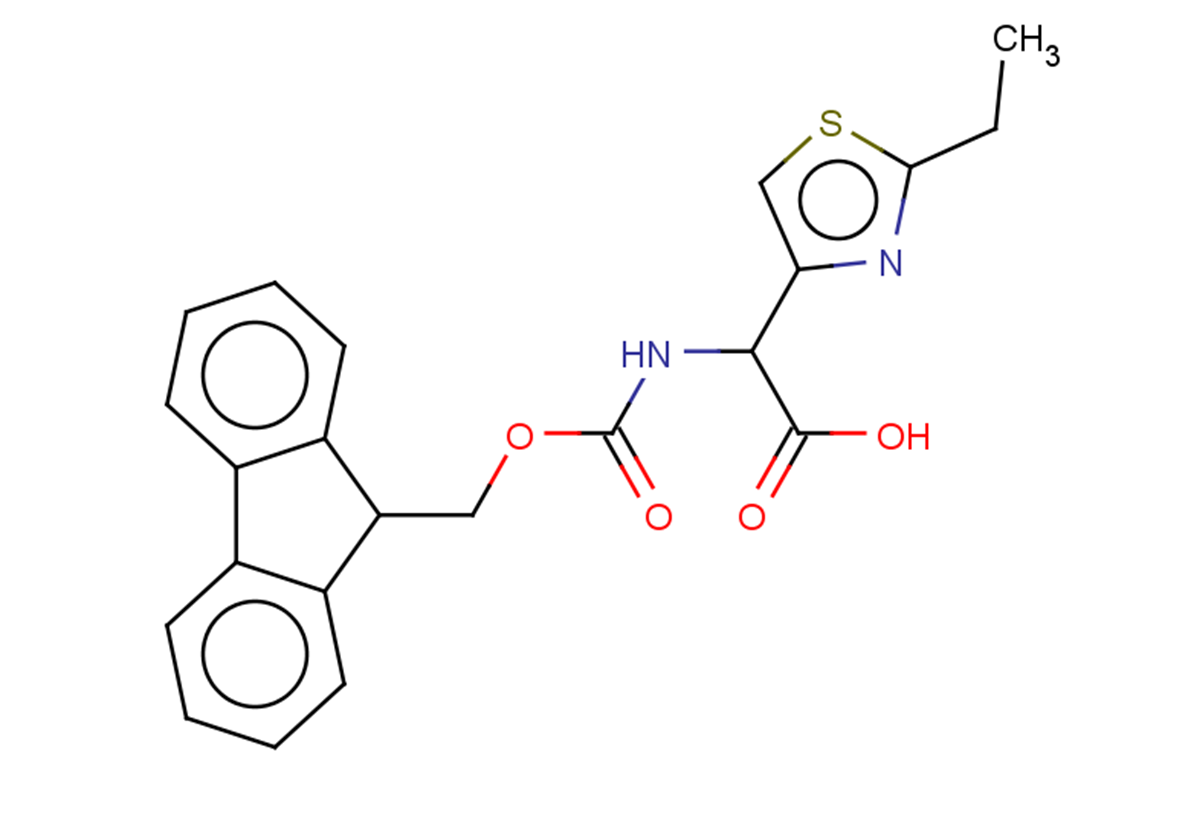 2-(2-ethyl-1,3-thiazol-4-yl)-2-({[(9H-fluoren-9-yl)methoxy]carbonyl}amino)acetic acid