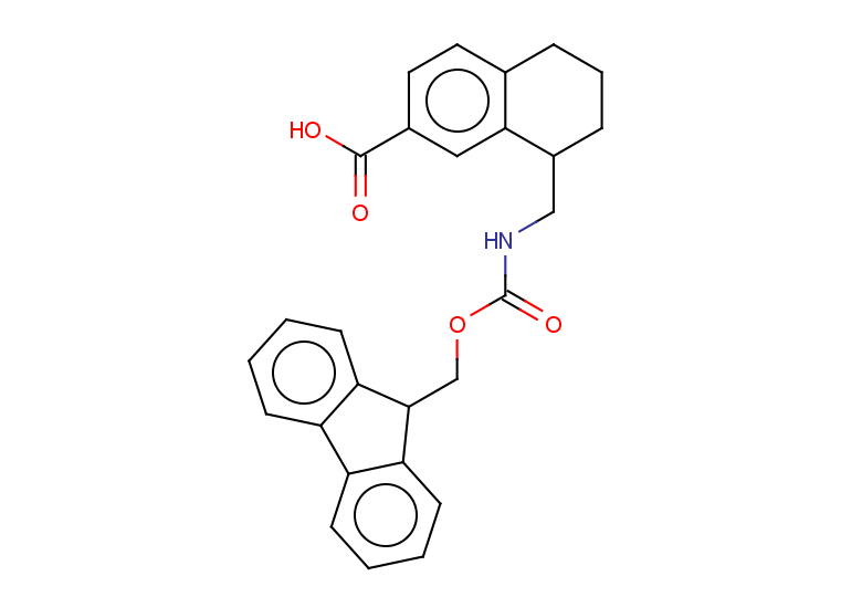 8-[({[(9H-fluoren-9-yl)methoxy]carbonyl}amino)methyl]-5,6,7,8-tetrahydronaphthalene-2-carboxylic acid