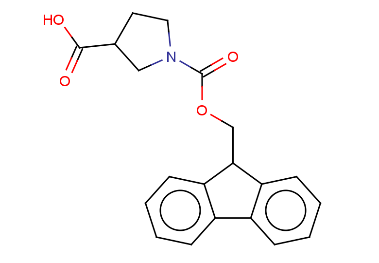 1-{[(9H-fluoren-9-yl)methoxy]carbonyl}pyrrolidine-3-carboxylic acid