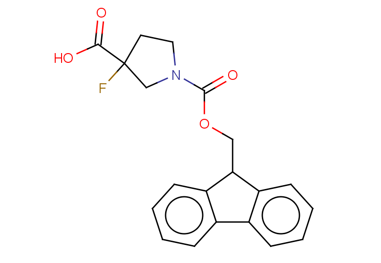 1-{[(9H-fluoren-9-yl)methoxy]carbonyl}-3-fluoropyrrolidine-3-carboxylic acid