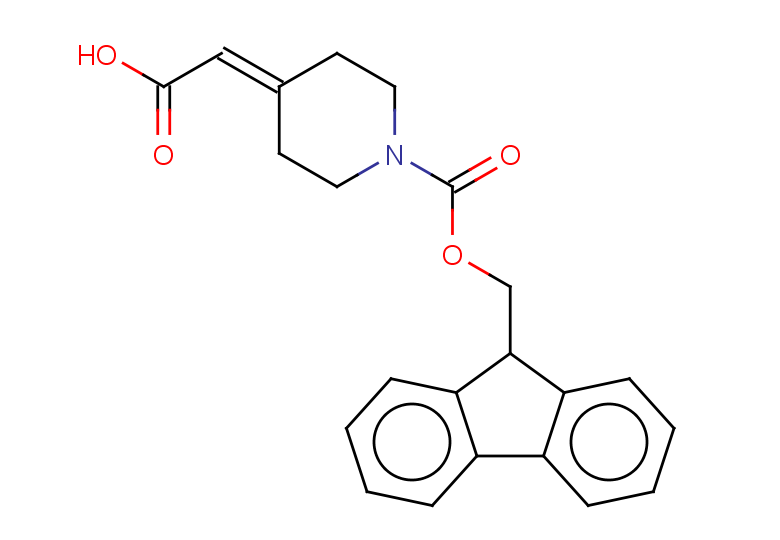 2-(1-{[(9H-fluoren-9-yl)methoxy]carbonyl}piperidin-4-ylidene)acetic acid