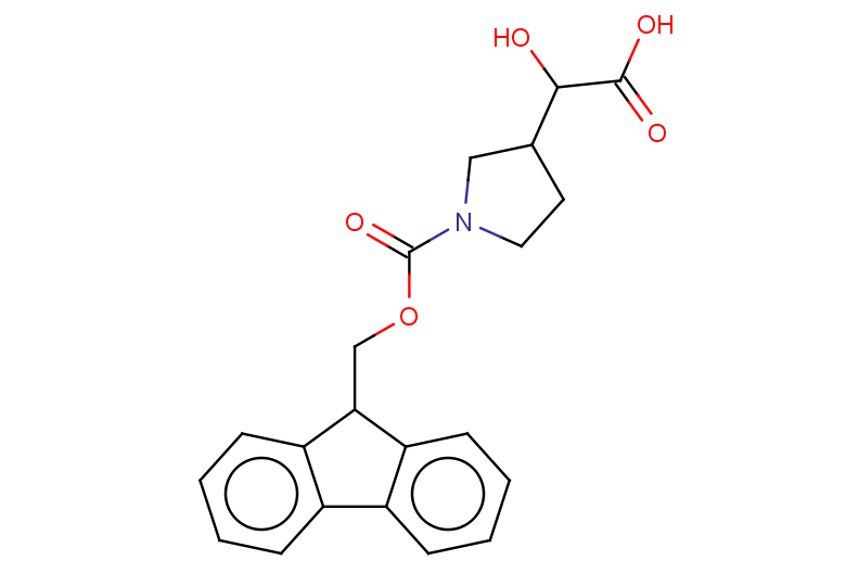 2-(1-[(9H-FLUOREN-9-YLMETHOXY)CARBONYL]PYRROLIDIN-3-YL)-2-HYDROXYACETIC ACID