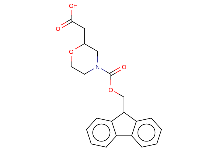 2-(4-{[(9H-fluoren-9-yl)methoxy]carbonyl}morpholin-2-yl)acetic acid