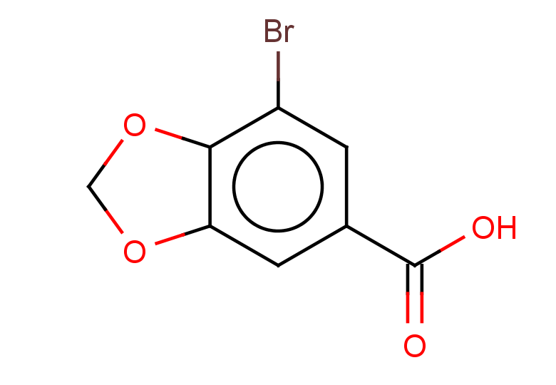 7-bromo-1,3-dioxaindane-5-carboxylic acid