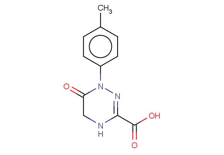 1-(4-methylphenyl)-6-oxo-1,4,5,6-tetrahydro-1,2,4-triazine-3-carboxylic acid