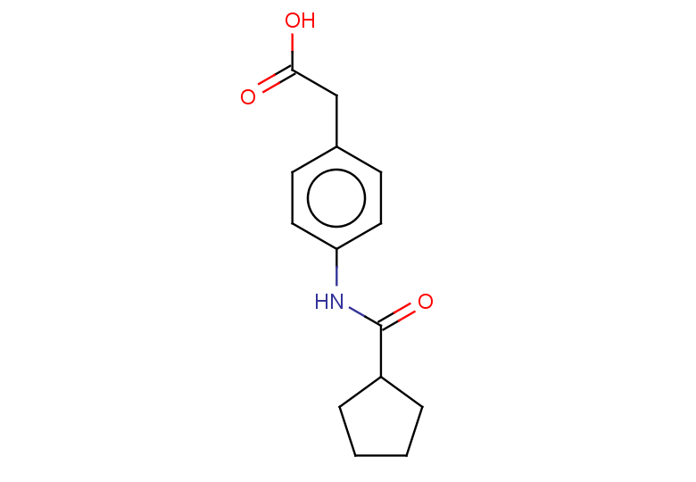 2-(4-cyclopentaneamidophenyl)acetic acid