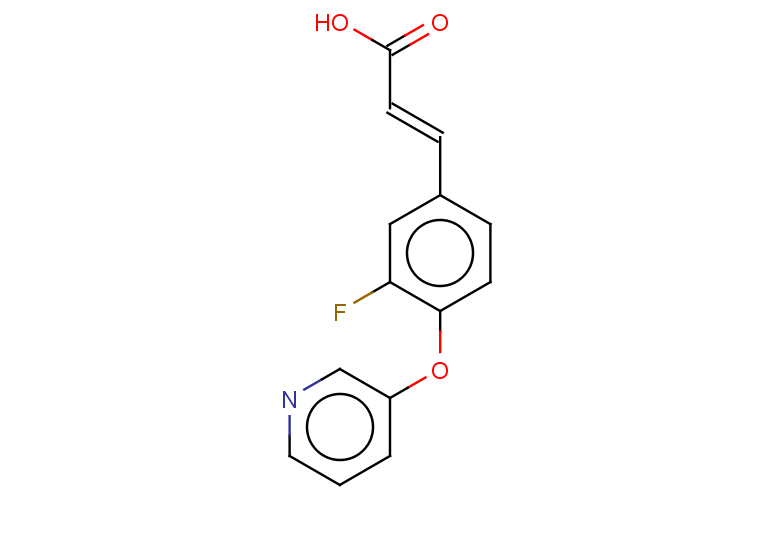 (2E)-3-[3-fluoro-4-(pyridin-3-yloxy)phenyl]prop-2-enoic acid
