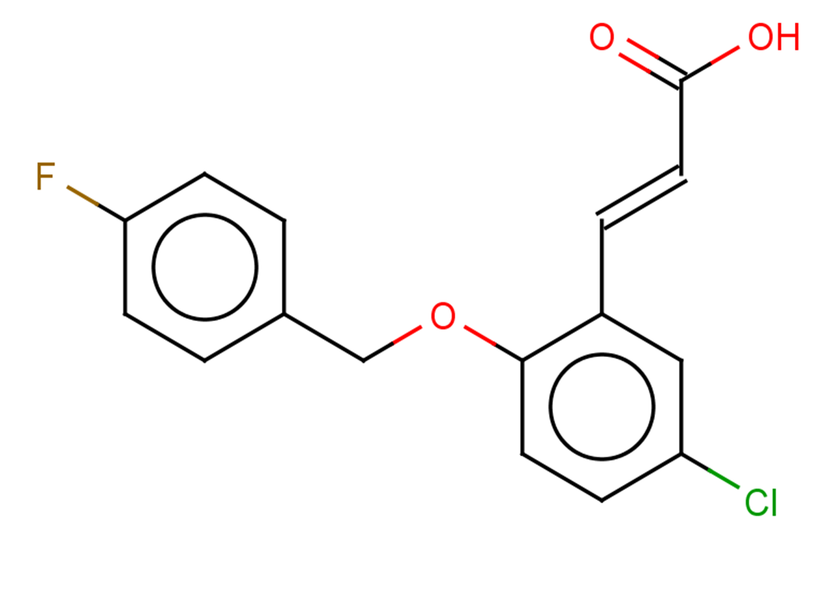 (2E)-3-{5-chloro-2-[(4-fluorophenyl)methoxy]phenyl}prop-2-enoic acid