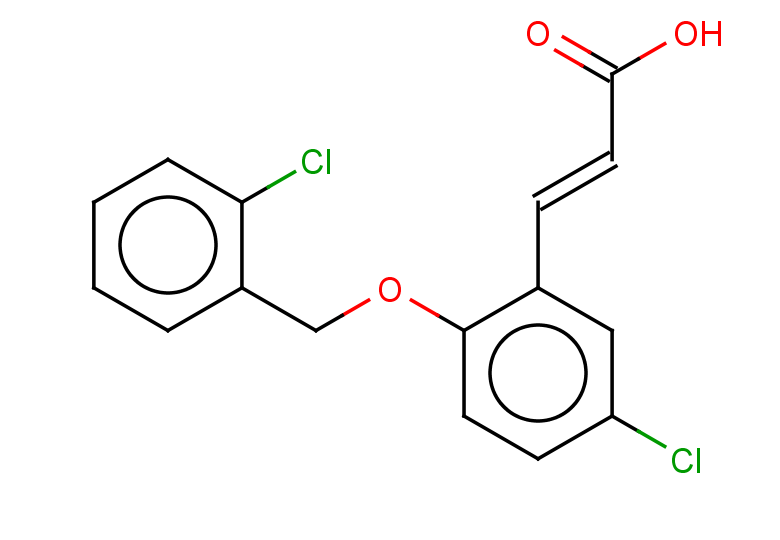 (2E)-3-{5-chloro-2-[(2-chlorophenyl)methoxy]phenyl}prop-2-enoic acid