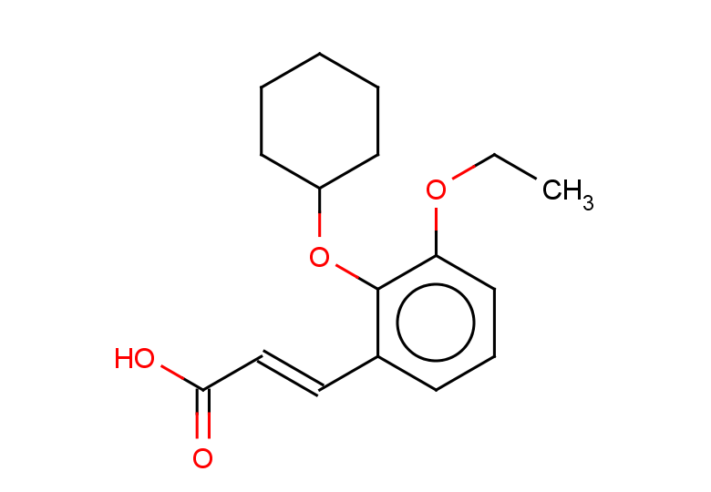 (2E)-3-[2-(cyclohexyloxy)-3-ethoxyphenyl]prop-2-enoic acid