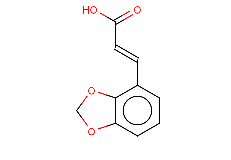 (2E)-3-(1,3-dioxaindan-4-yl)prop-2-enoic acid