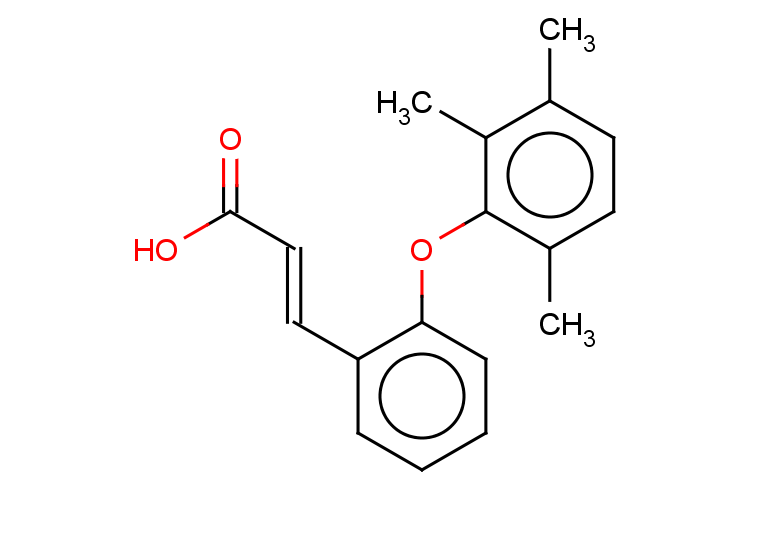 (2E)-3-[2-(2,3,6-trimethylphenoxy)phenyl]prop-2-enoic acid